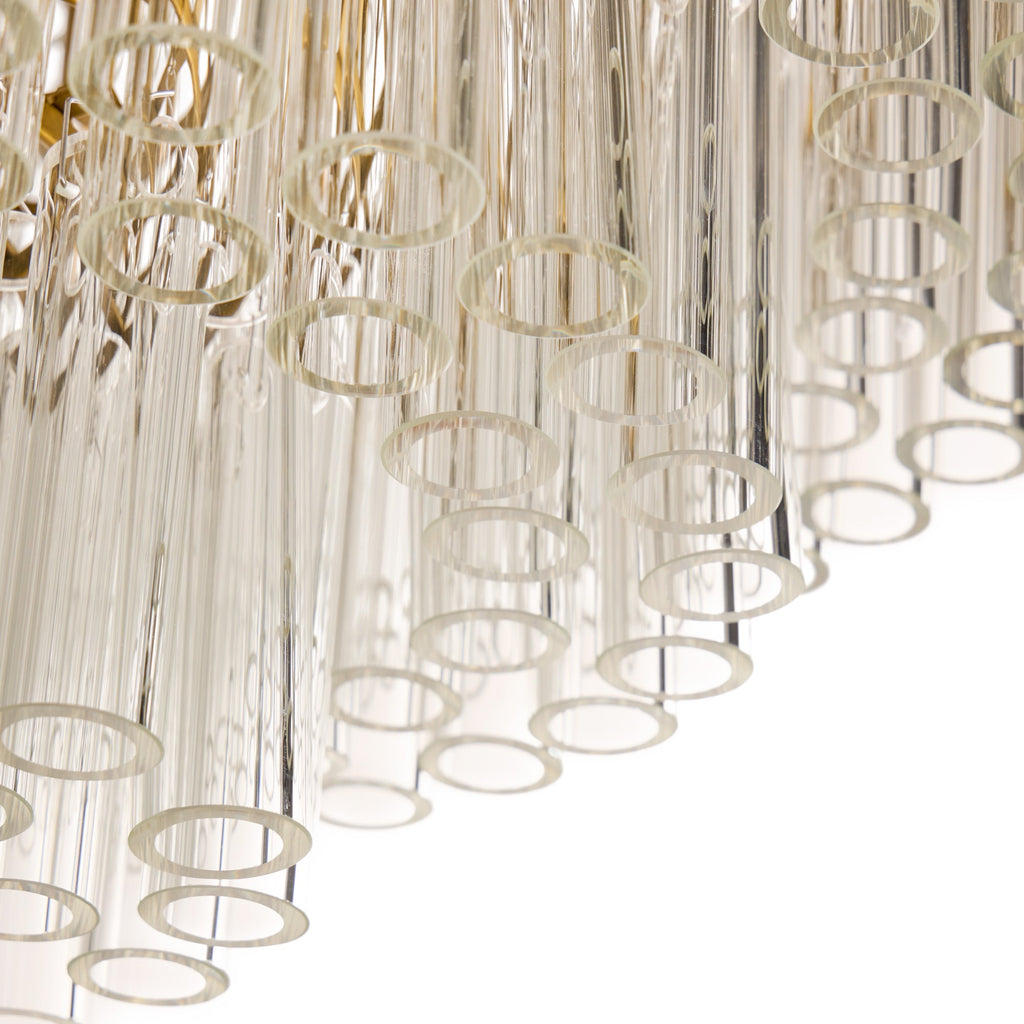 Astrid Chandelier in clear glass