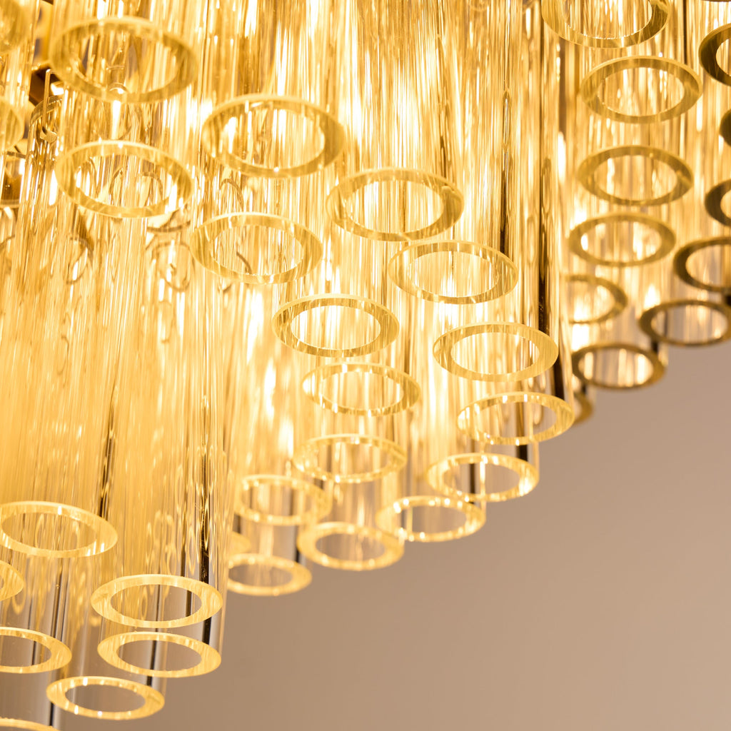 Astrid Chandelier in clear glass