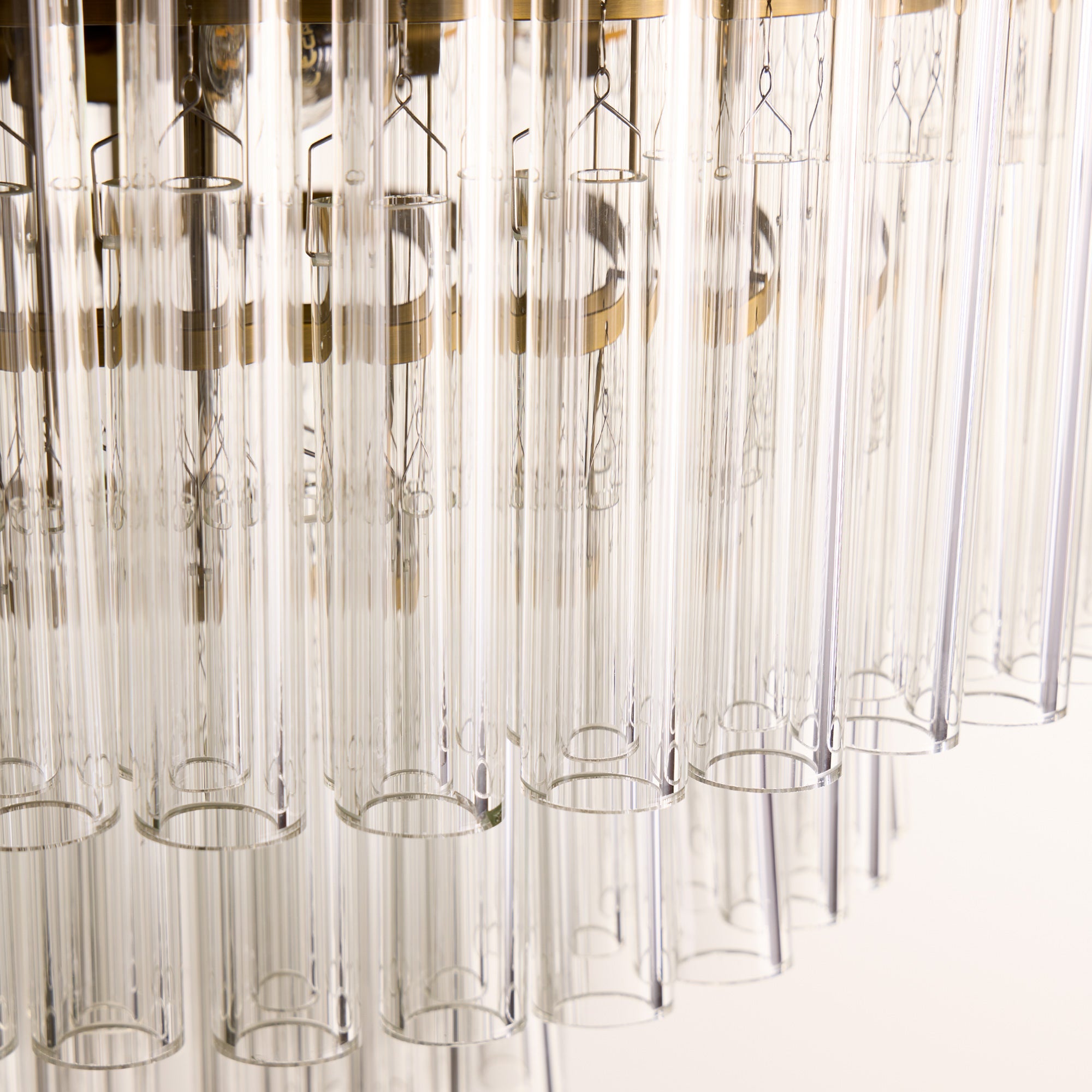 Astrid Chandelier in clear glass