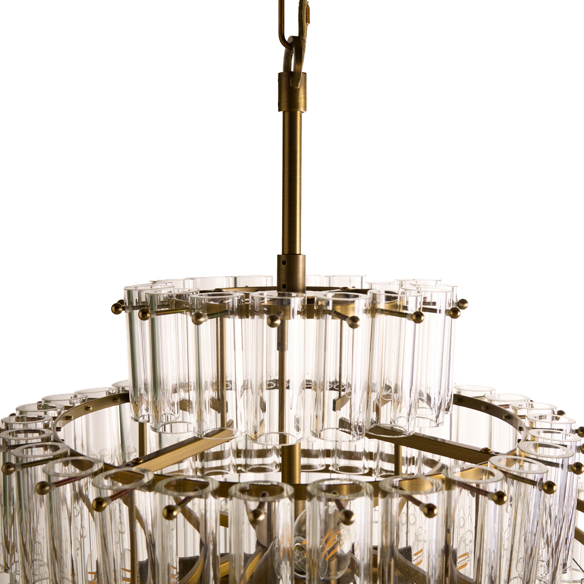Astrid Chandelier in clear glass