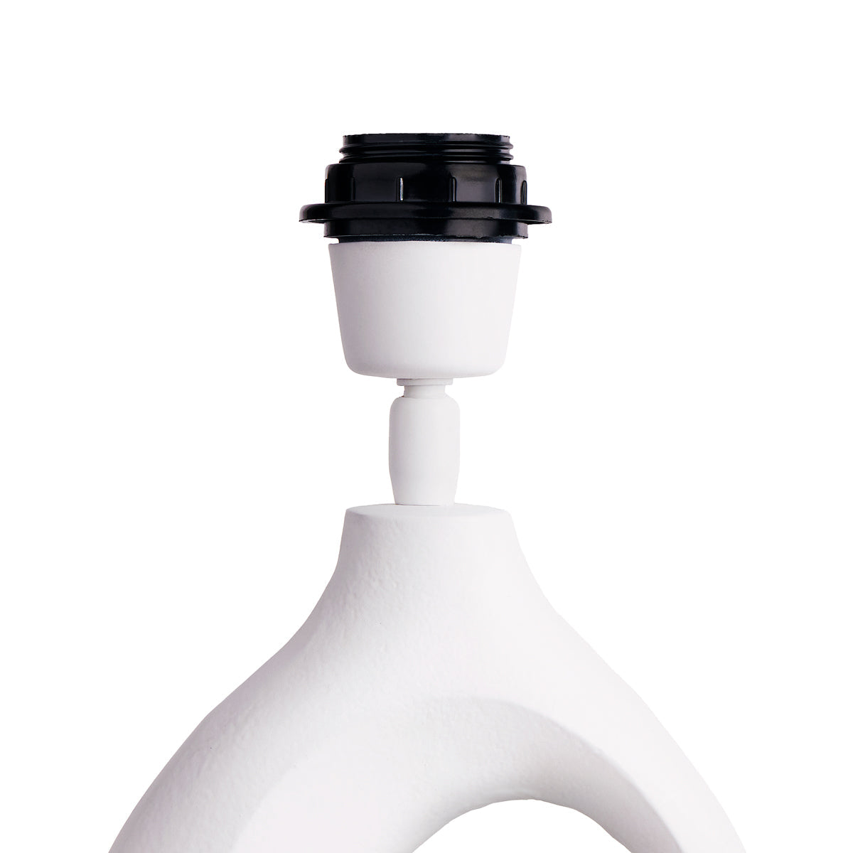 Aspro table lamp in Gesso white