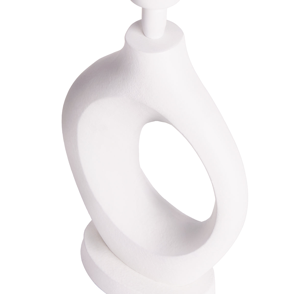 Aspro table lamp in Gesso white