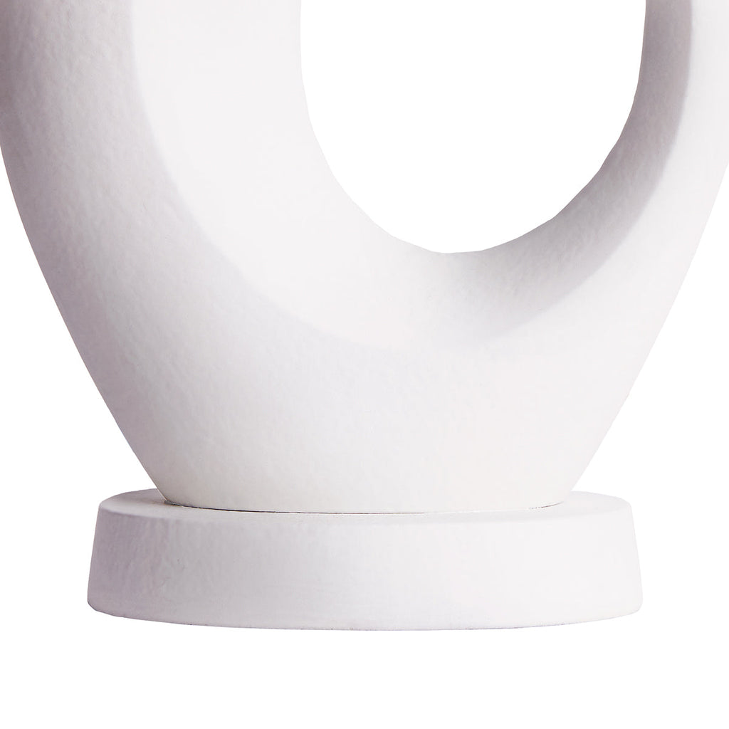 Aspro table lamp in Gesso white
