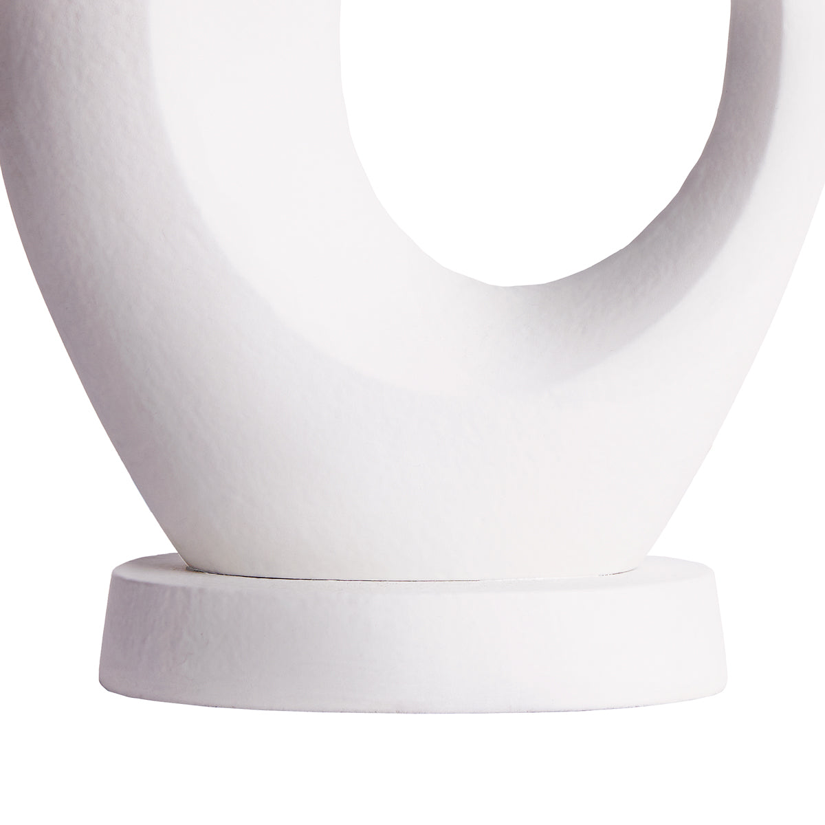 Aspro table lamp in Gesso white