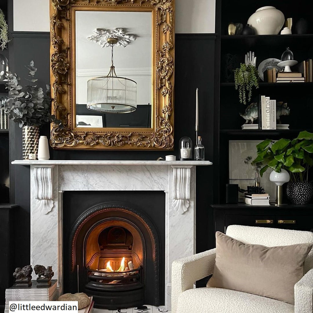 Artemis circular chandelier in brass with glass rods and frosted glass baffle